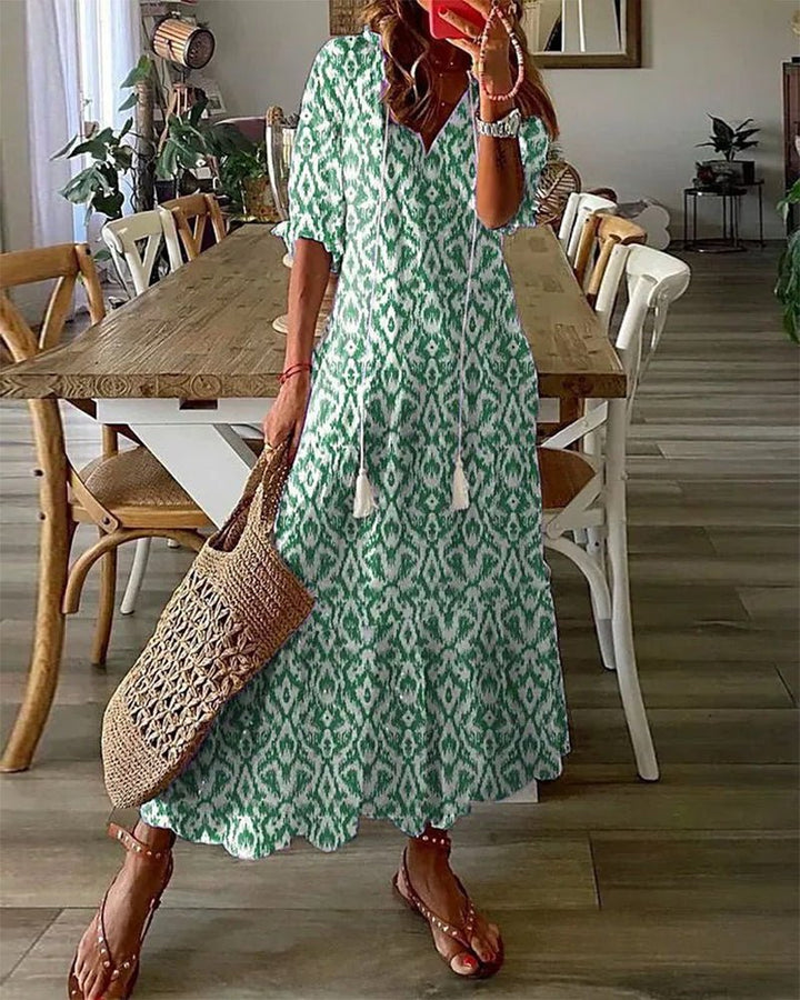 Rosalie | Robe Midi Boho A-Line