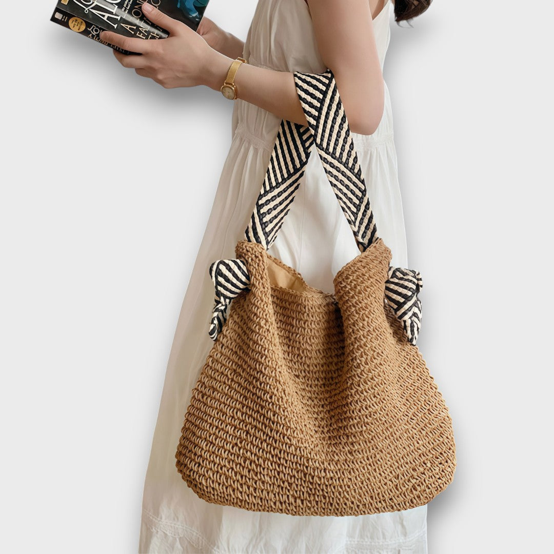 Camilla™ | Sac Boho avec Structure et Bandes Déclaratives