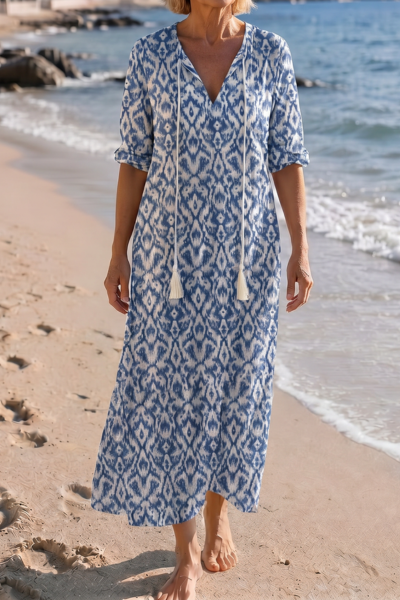 Rosalie | Robe Midi Boho A-Line