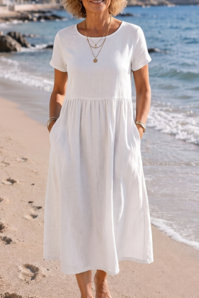 Naya | Robe Midi Aérienne