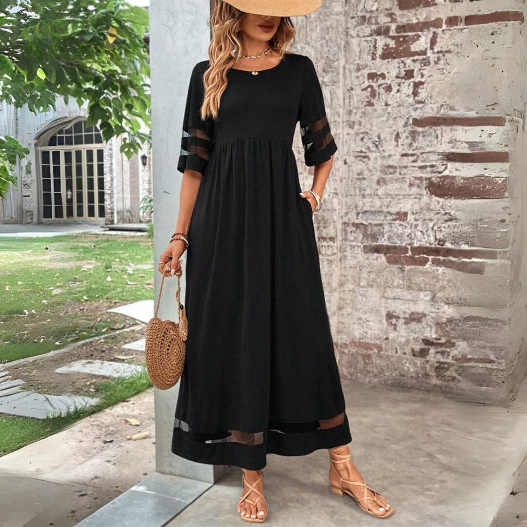 Vivelle| Robe Midi Élégante