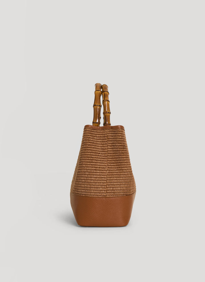 Sac Bamboo Babe en Cuir et Raphia Édition Limitée Cuir