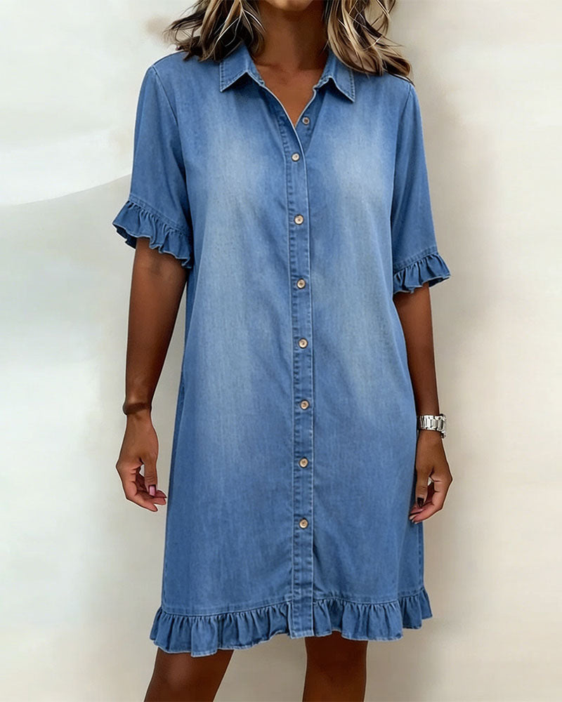 Melora | Robe en Jean Légère