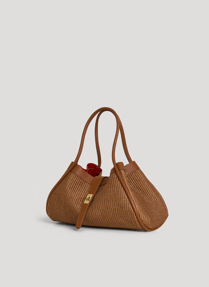 Sac Mayfair en Cuir et Raphia Édition Limitée Cuir