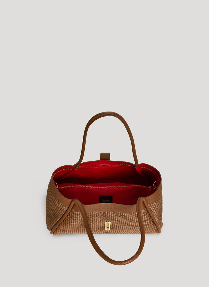 Sac Mayfair en Cuir et Raphia Édition Limitée Cuir