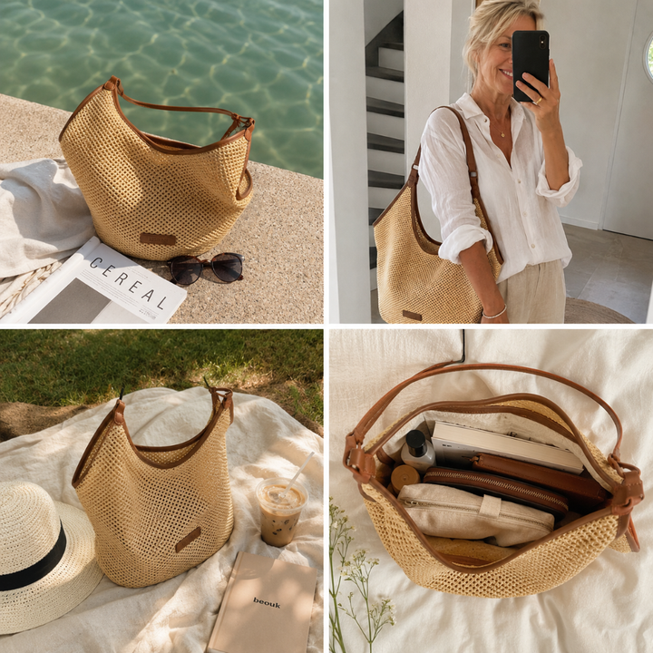 Nora | Le Sac Hobo en Tissage Ouvert