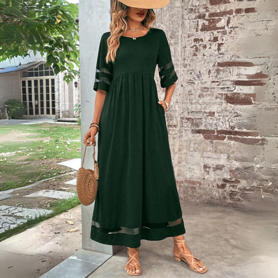 Vivelle| Robe Midi Élégante