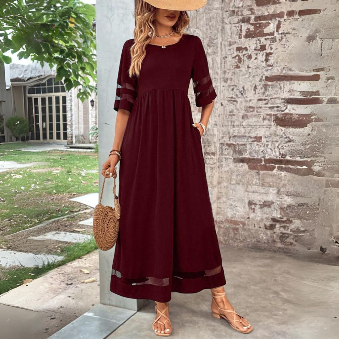 Vivelle| Robe Midi Élégante