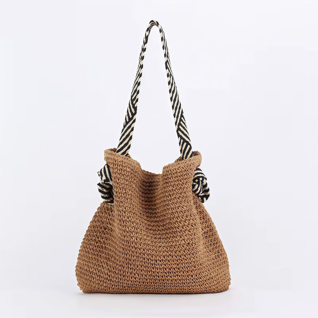 Camilla™ | Sac Boho avec Structure et Bandes Déclaratives