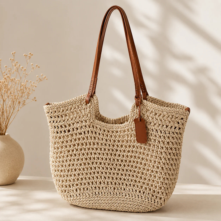 Clare | Le Sac Tote en Crochet Tissé à la Main