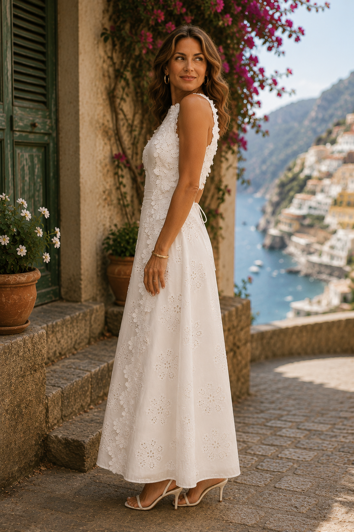 Della | Élégante Robe Brodée