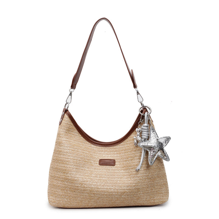 Le Sac à Épaule Boho Rayé