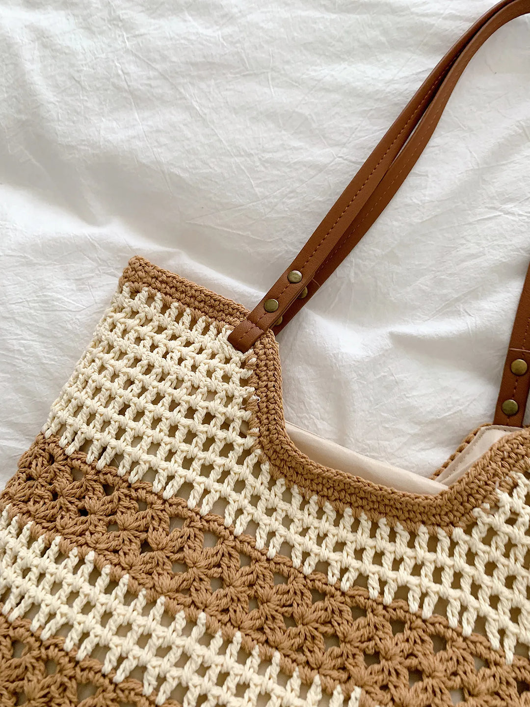 Clare Coastal | Sac Fourre-Tout Tissé à la Main