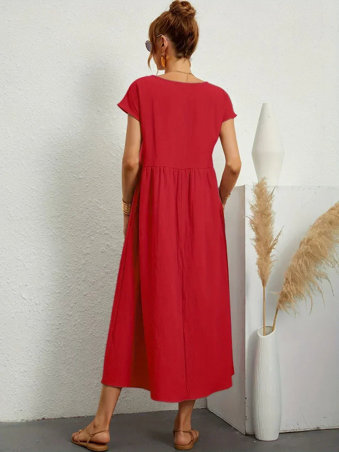 Naya | Robe Midi Aérienne