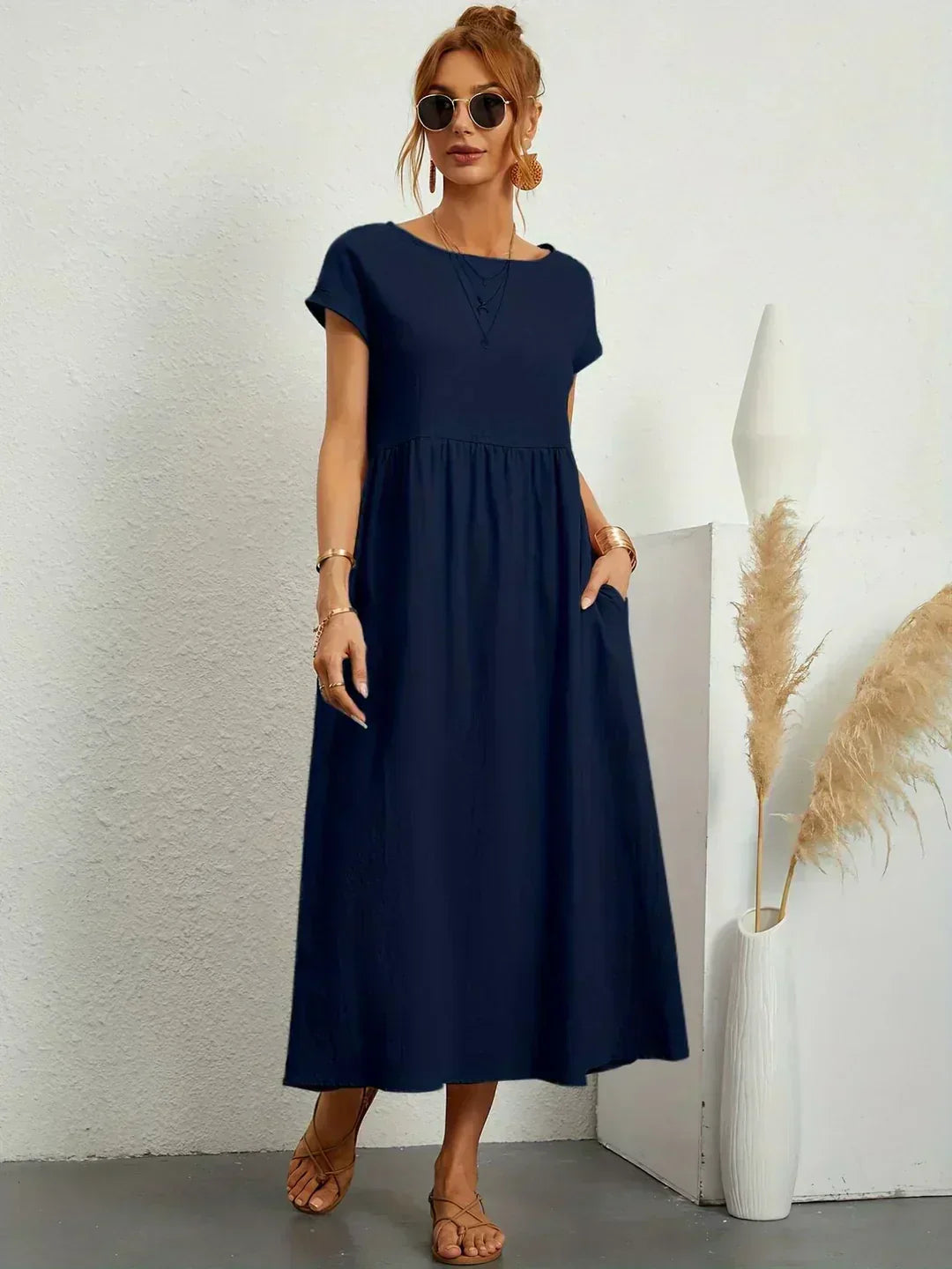 Naya | Robe Midi Aérienne