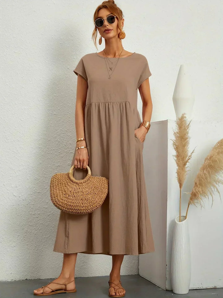 Naya | Robe Midi Aérienne