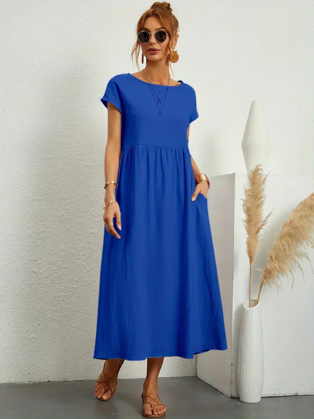 Naya | Robe Midi Aérienne