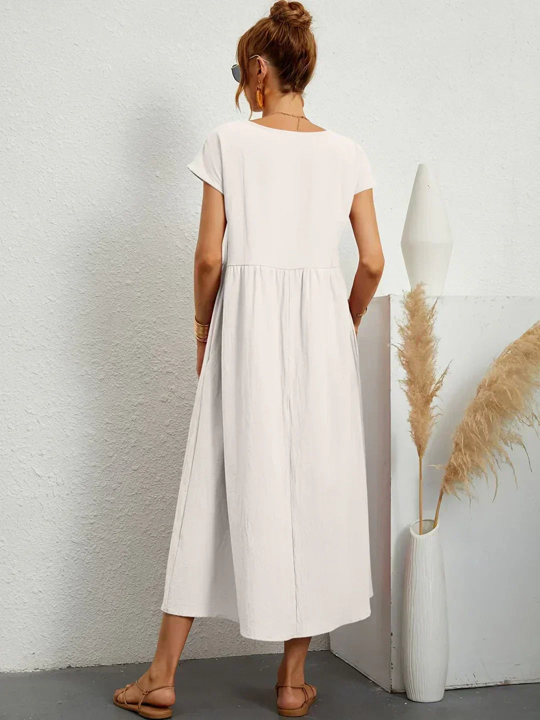 Naya | Robe Midi Aérienne