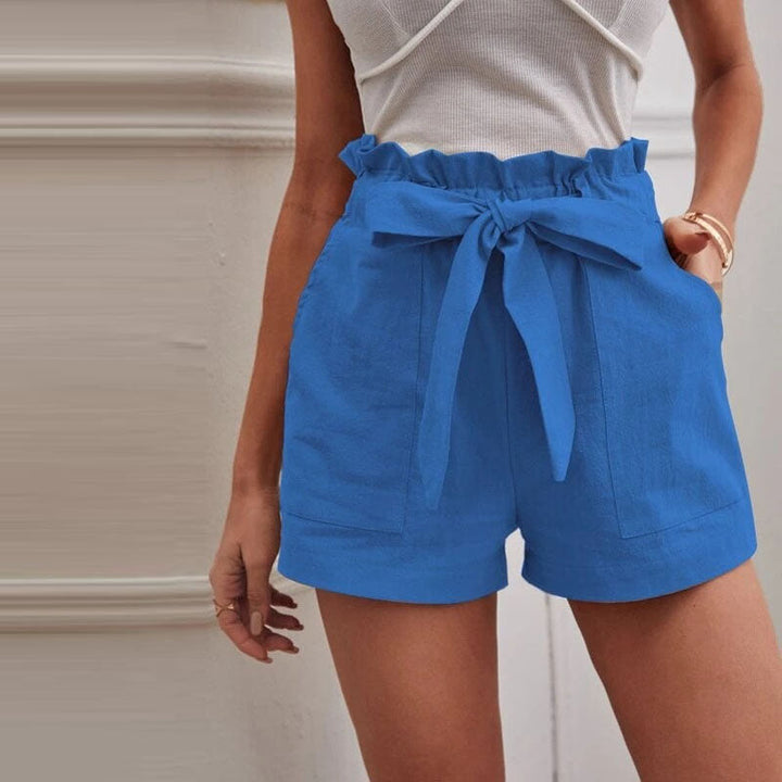 【Coton Et Lin】Shorts Unis Casual