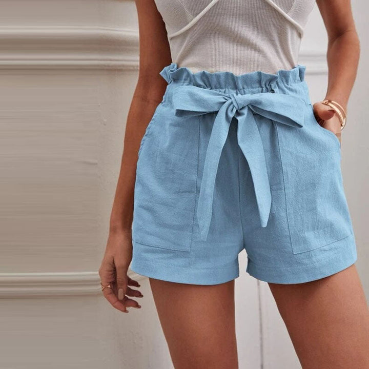 【Coton Et Lin】Shorts Unis Casual