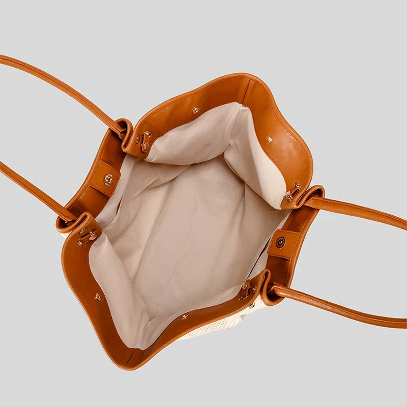 Sac à Poubelle Chic | Cuir PU de Haute Qualité et Luxe Léger