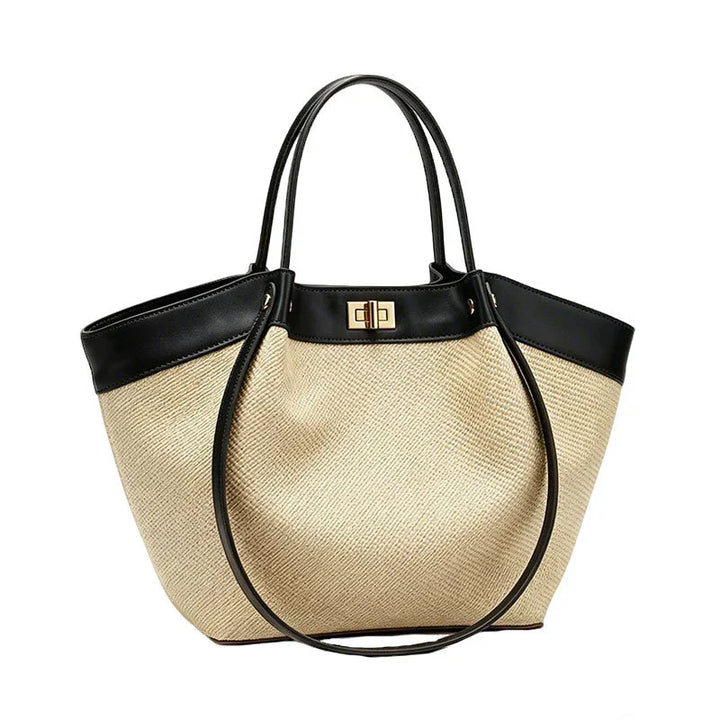 Sac fourre-tout tissé Mattan
