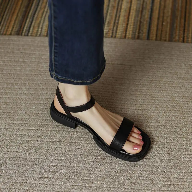 Sandales en Cuir Vivienne™