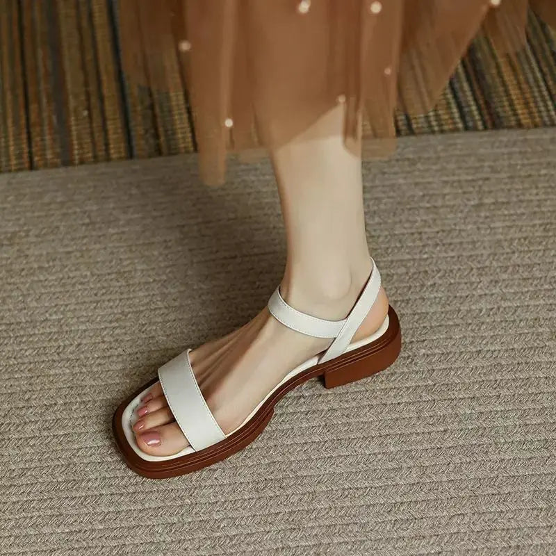 Sandales en Cuir Vivienne™