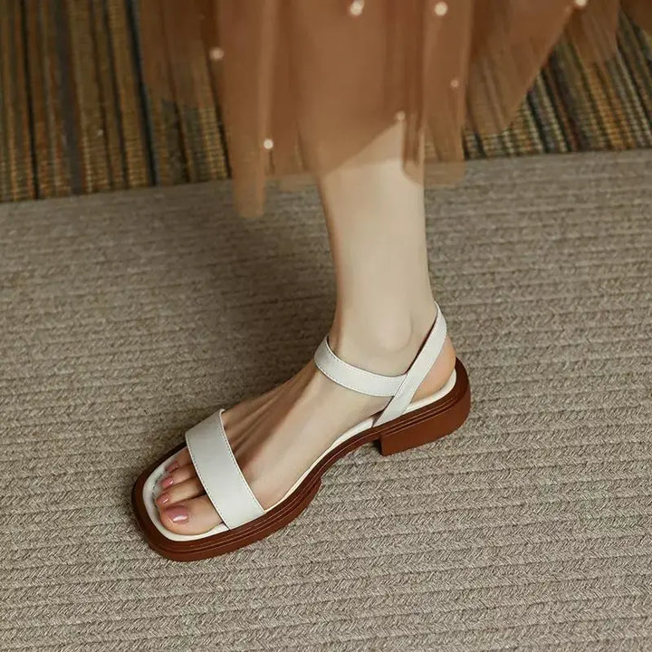 Sandales en Cuir Vivienne™