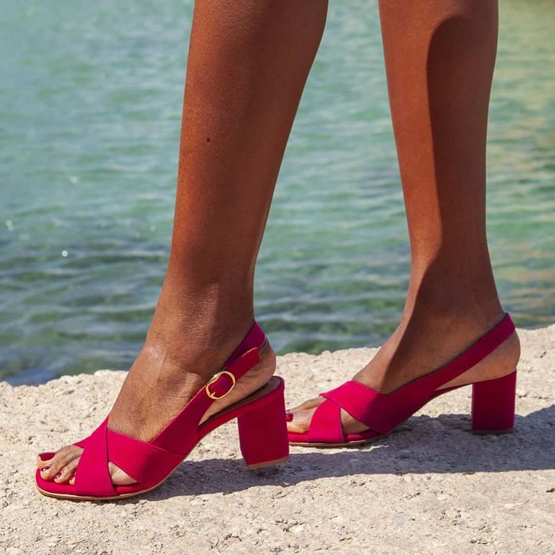 Céleste | Sandales d'Été Azzurra