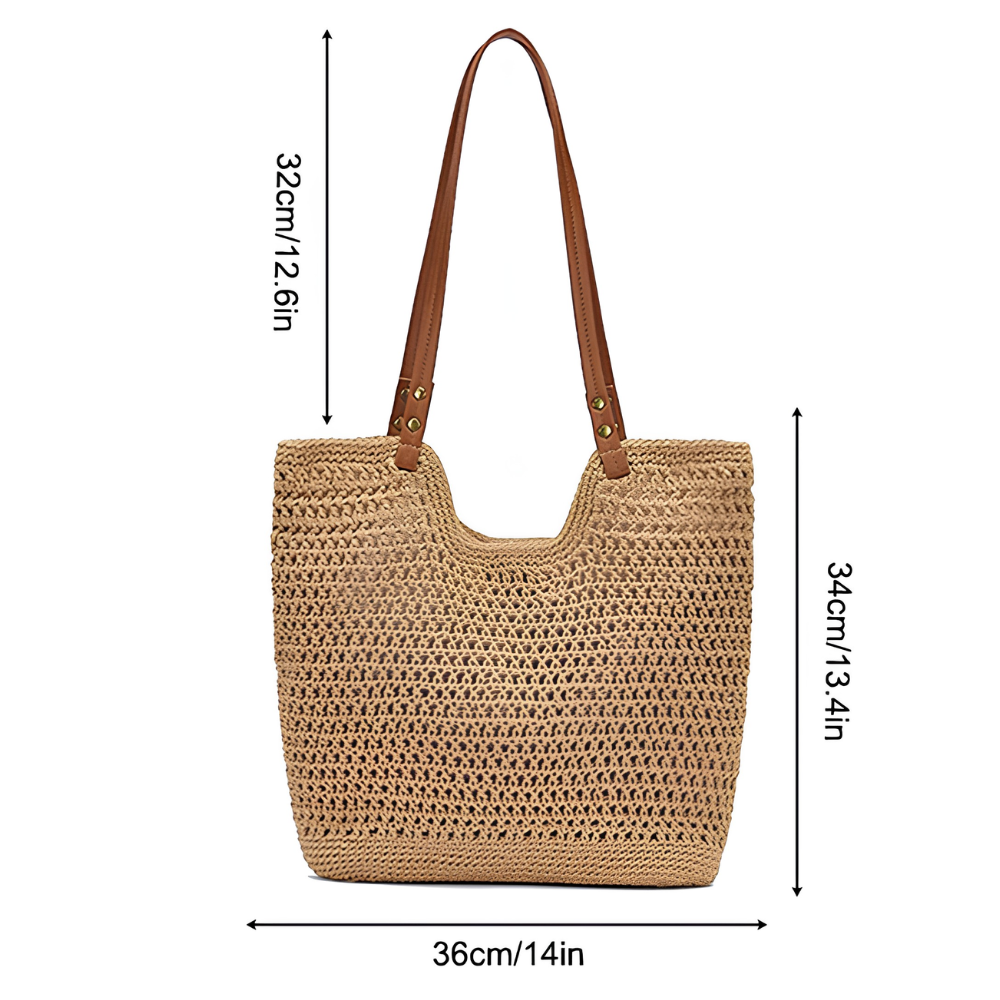 Clare | Le Sac Tote en Crochet Tissé à la Main