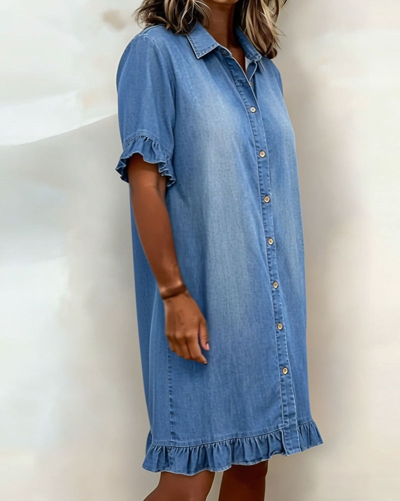 Melora | Robe en Jean Légère