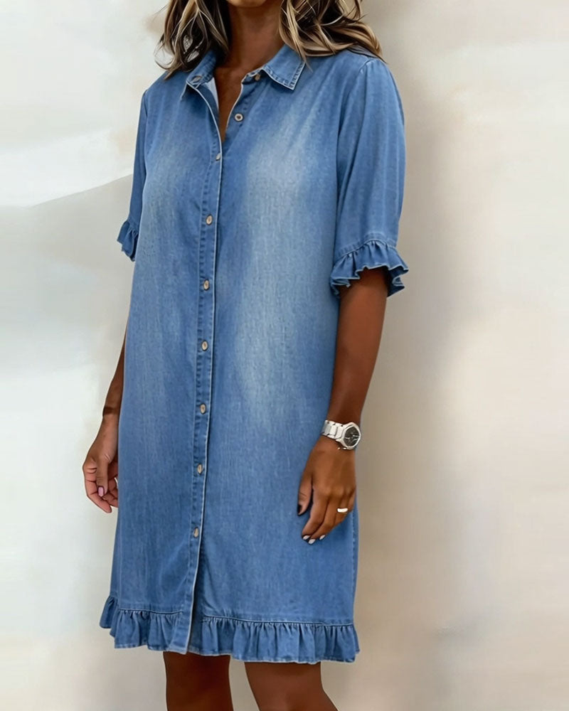 Melora | Robe en Jean Légère