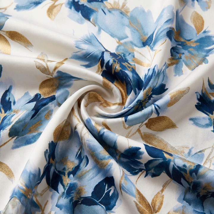 ALYSSA | Robe Midi Fleurie à Enveloppe