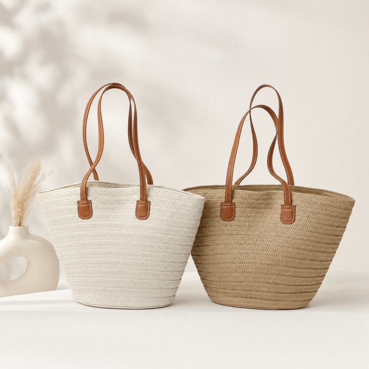 L'Estelle™ | Sac de marché tissé à la main classique