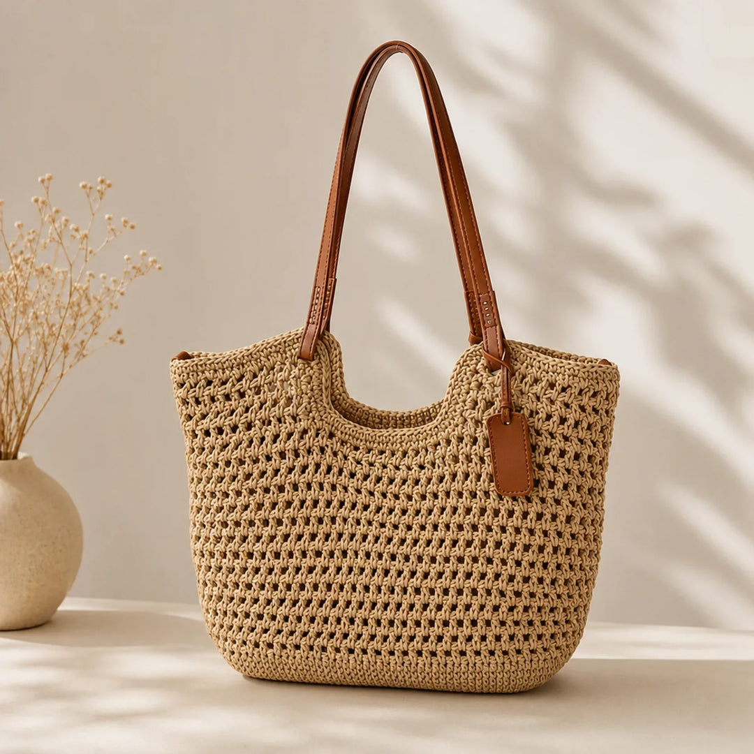 Clare | Le Sac Tote en Crochet Tissé à la Main
