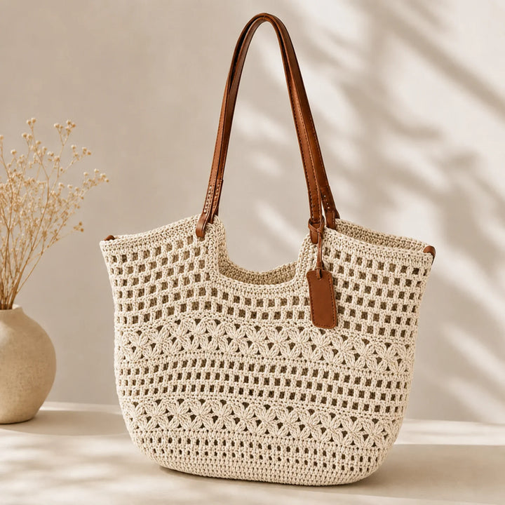 Clare Coastal | Sac Fourre-Tout Tissé à la Main