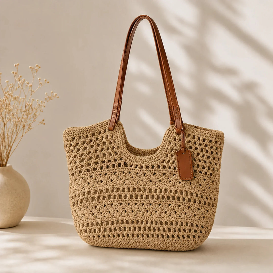 Clare Coastal | Sac Fourre-Tout Tissé à la Main