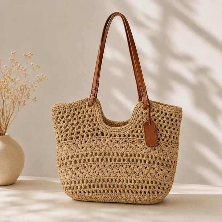 Clare Coastal | Sac Fourre-Tout Tissé à la Main