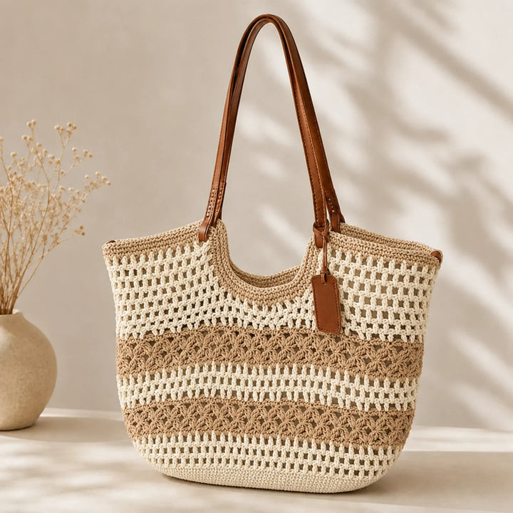 Clare Coastal | Sac Fourre-Tout Tissé à la Main
