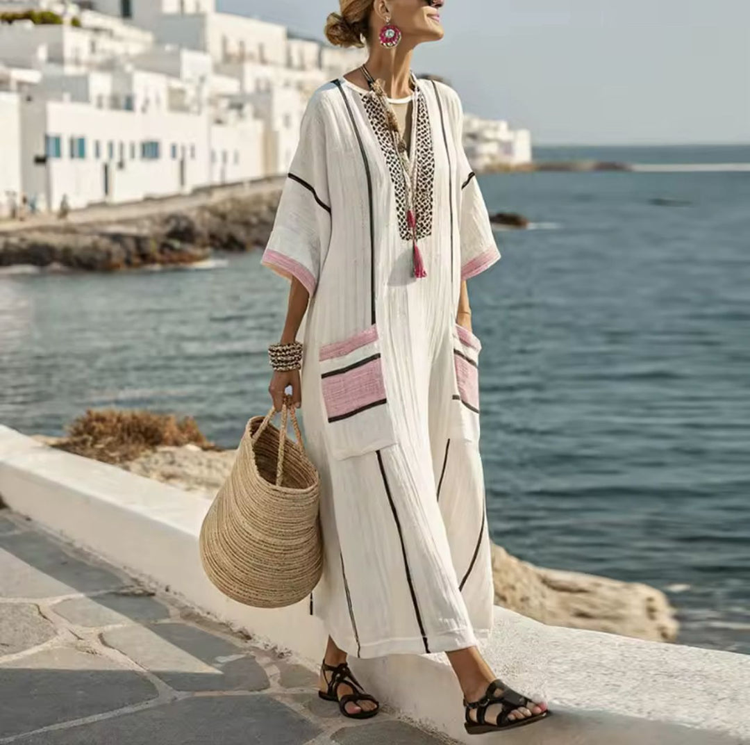 Robe Longue Élégante Mary pour un Look Estival Stylé