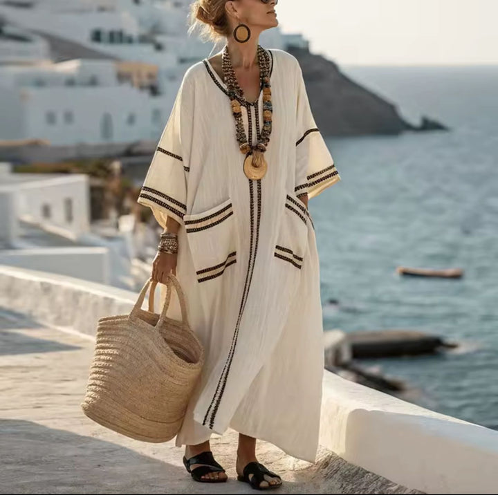 Robe Longue Élégante Mary pour un Look Estival Stylé